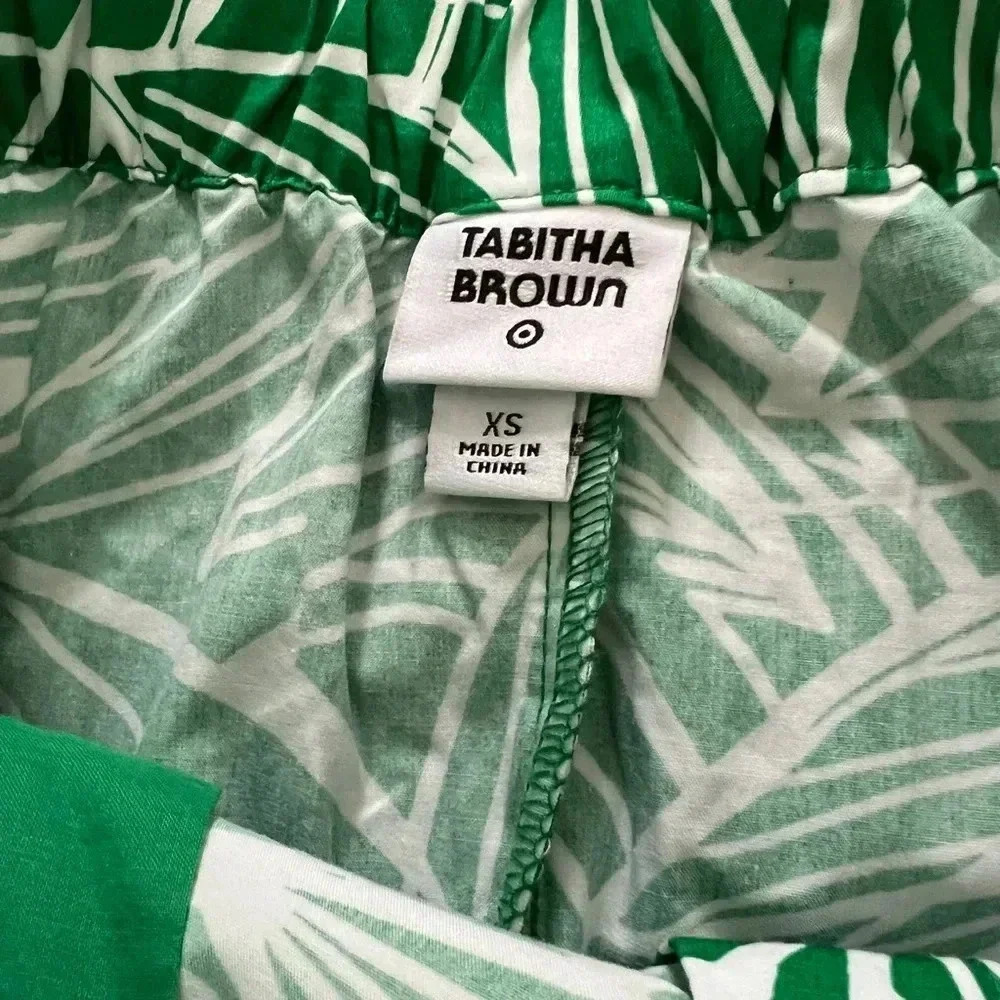 Tabitha Brown Women's Linear Floral Print Maxi Skirt - Picture 7 of 7